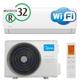 Aparat de aer conditionat Midea Xtreme Fresh MSAGBU-12HRFN8-QRD1GW/MOX133-12HFN8-QRD1GW Inverter 12000 BTU WIFI LAMPA UV