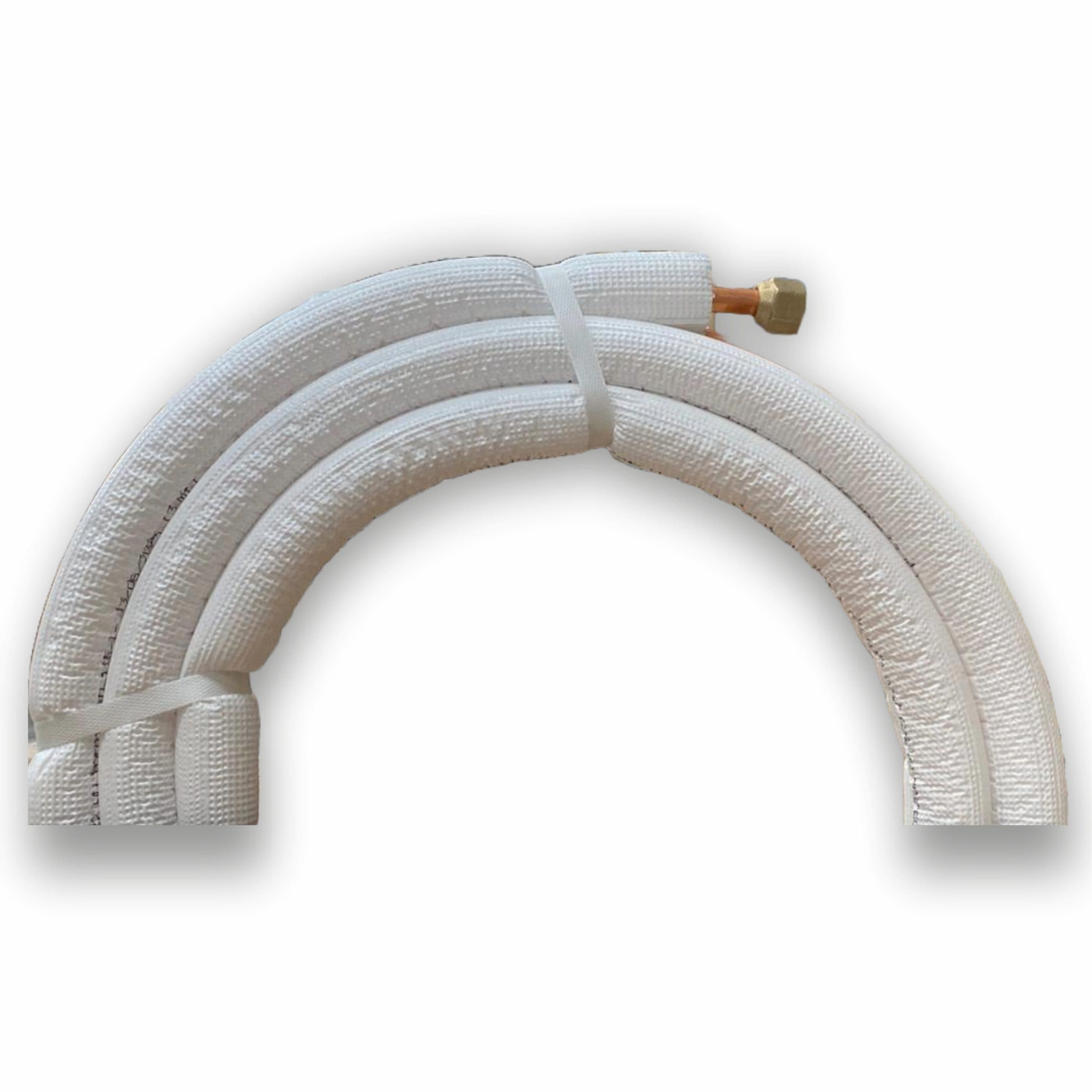 KIT 5m Teava Cupru Izolata pt Aer Conditionat 1/4 ( 6.35mm ) - 1/2 (12.7mm) Grosime teava 0.7mm; Izolatie 6mm 2