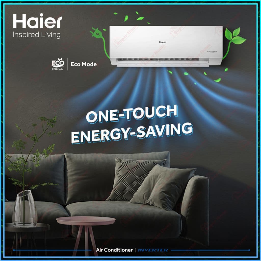 Aparat de aer conditionat Haier REVIVE+ 24 000 BTU, Wi-Fi, Wi-Fi Easy Pair, I Feel, Coanda Plus, 56º Steri-Clean, 3-Level-Eco, Easy Installation, Clasa A++, Alb 6