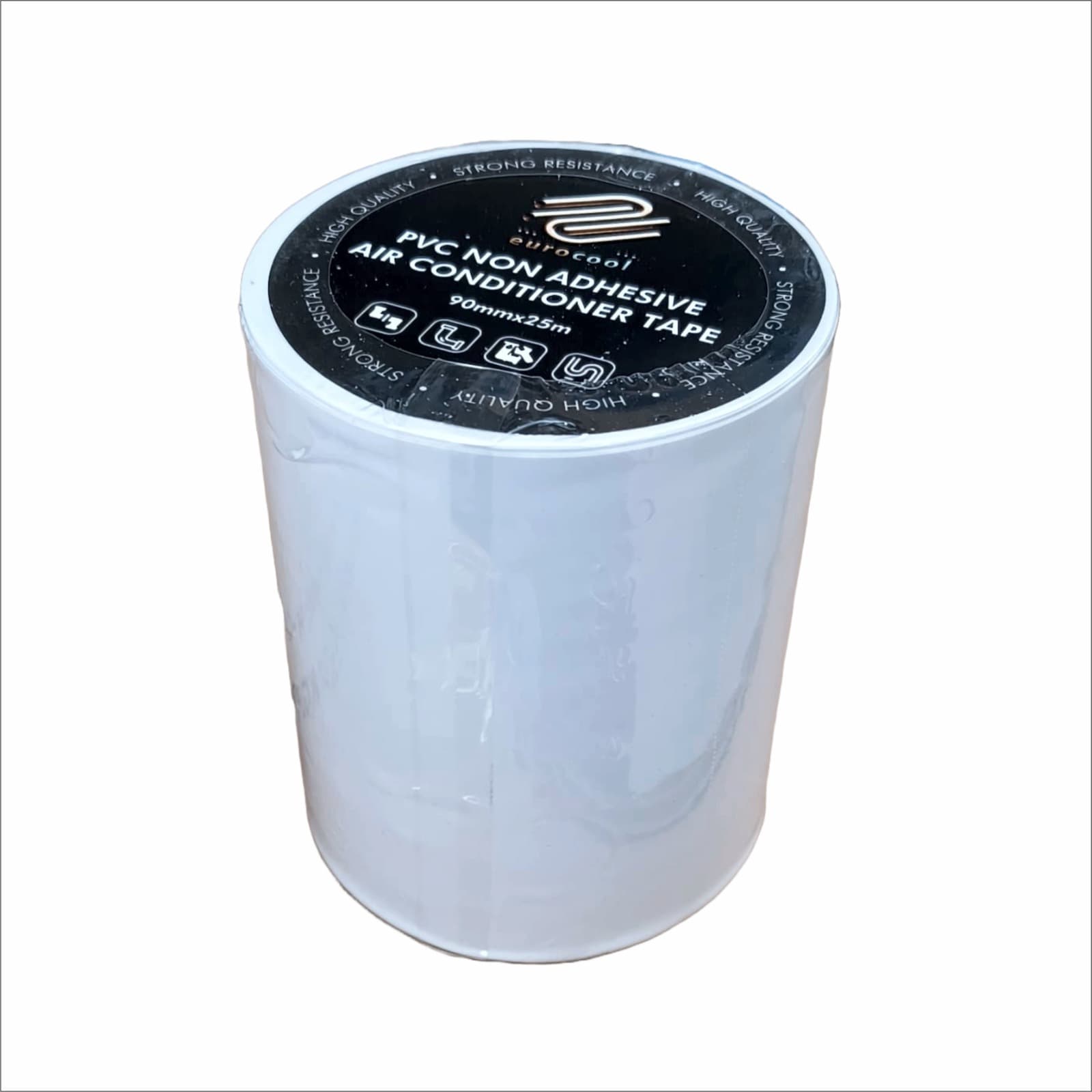 Banda matisat neadeziva EUROCOOL, ALBA 0.12mm x 90mm(latime) x 25 M/L