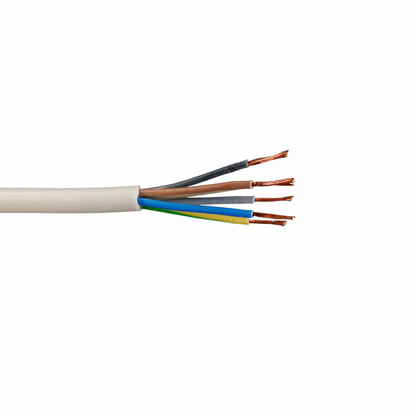 Cablu electric CUPRU MYYM / H05VV-F, 5 x 1.5 - Rola 100m